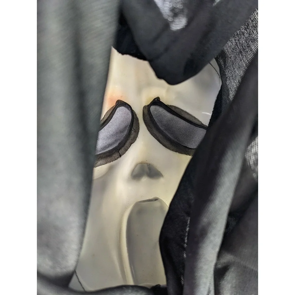 Scream Ghost Mask‎ Glow in the Dark Hood Easter Unlimited Inc